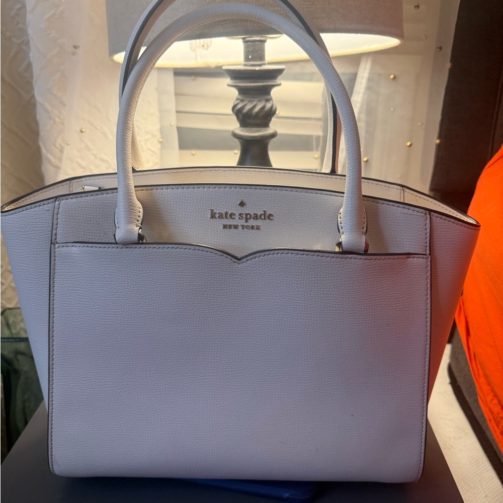 Kate Spade Cream Satchel Bag - Picture 1 of 11